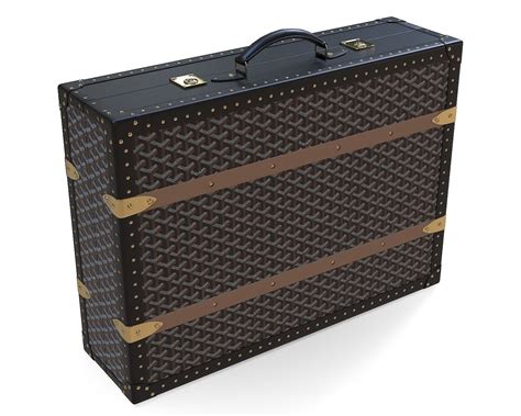 goyard suitcase rich as